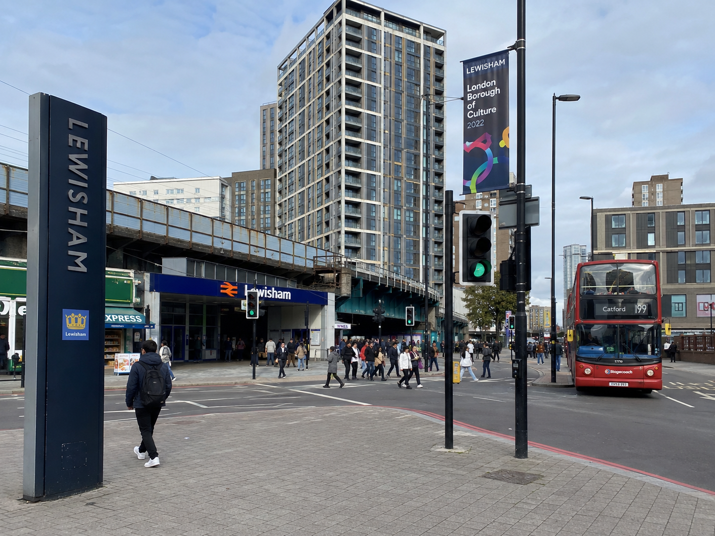 Lewisham area representing service coverage for Metrik Moves Ltd