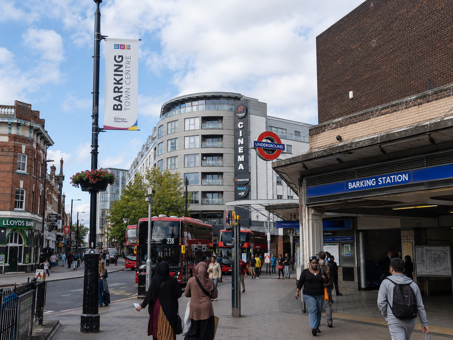 Barking area representing London removals coverage for Metrik Moves Ltd